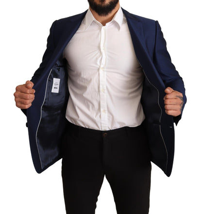 Blazer Martini de lana virgen azul marino