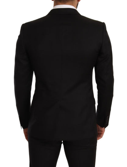 Elegante traje Martini de dos piezas de corte entallado