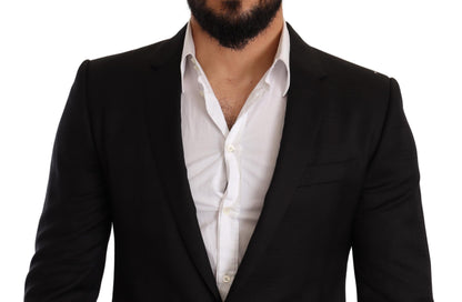 Elegante traje Martini de dos piezas de corte entallado