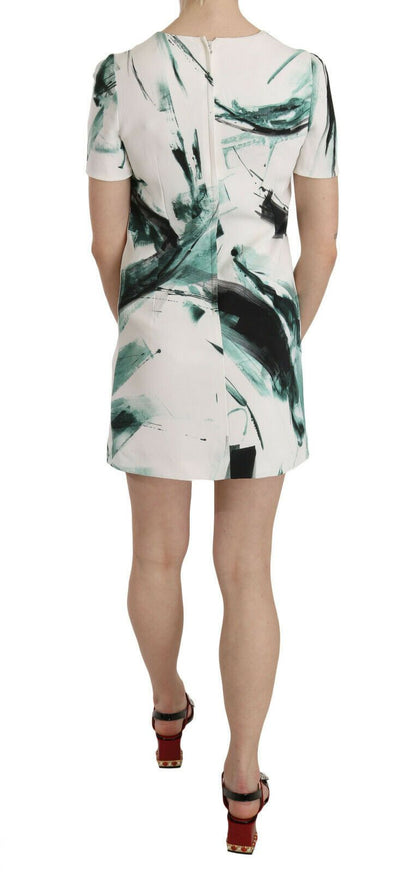 Elegante minivestido negro recto