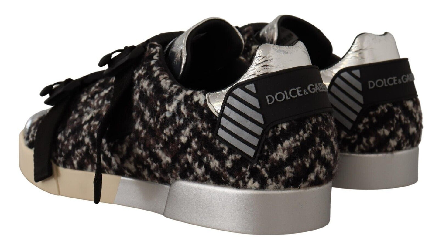 Zapatillas deportivas de piel Silver Elegance