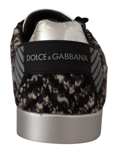 Zapatillas deportivas de piel Silver Elegance