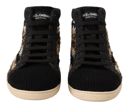 Zapatillas altas de moda beige
