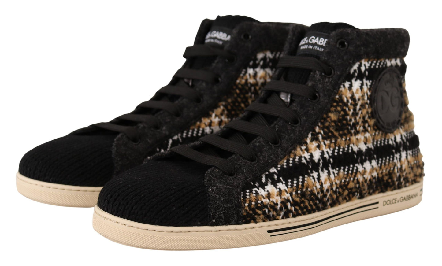 Zapatillas altas de moda beige