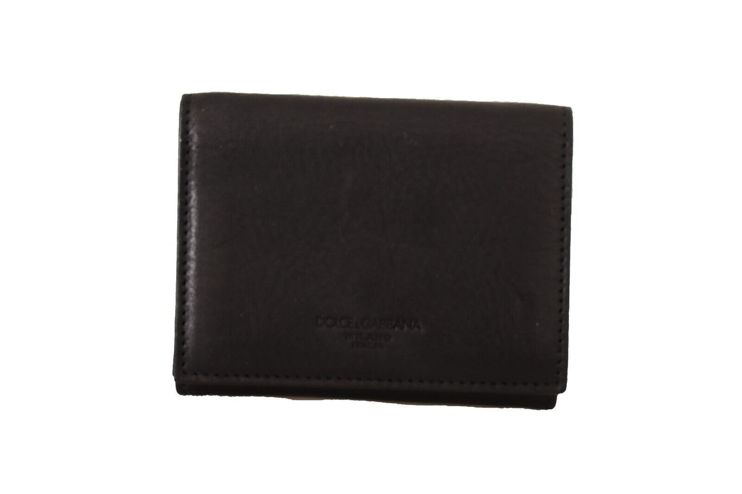 Elegante accesorio multiusos de cuero de tres pliegues