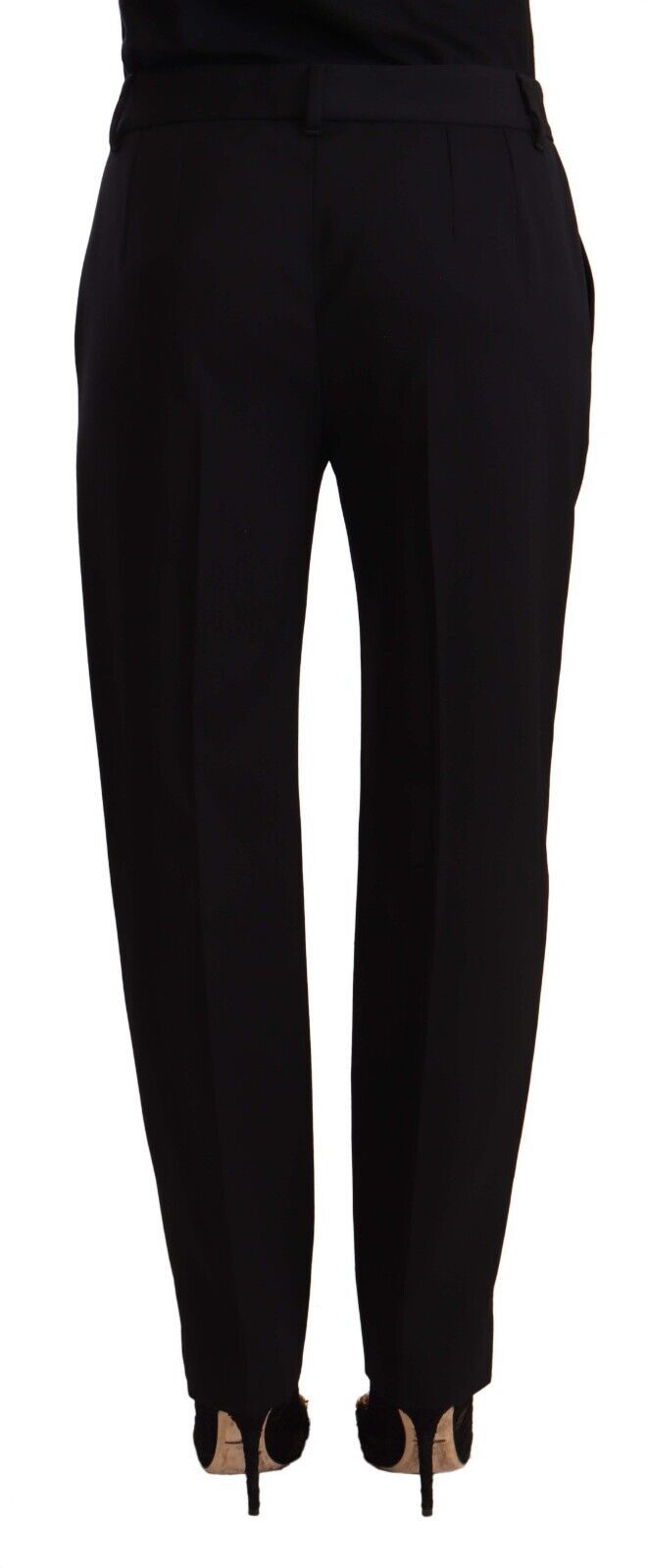 Pantalones elegantes de mezcla de lana a medida