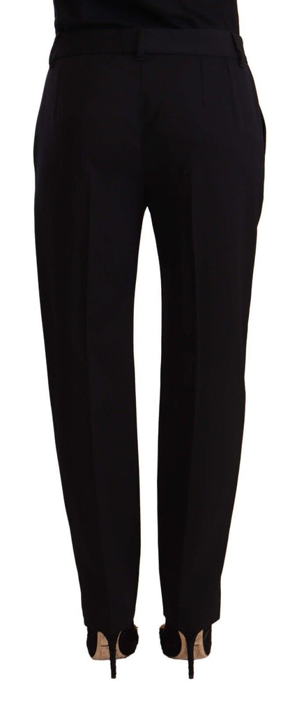 Pantalones elegantes de mezcla de lana a medida