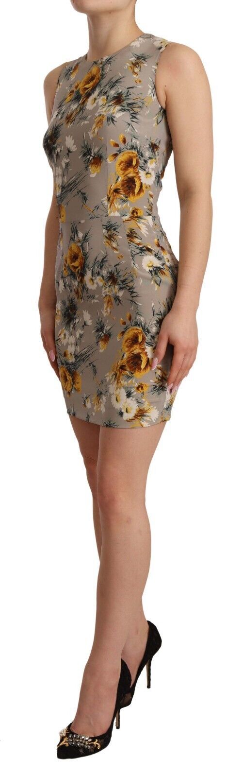 Elegante minivestido floral