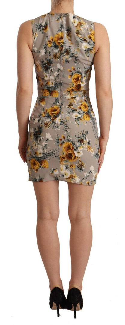 Elegante minivestido floral