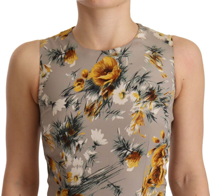 Elegante minivestido floral