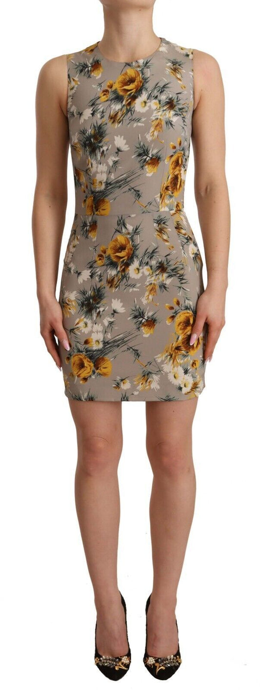 Elegante minivestido floral