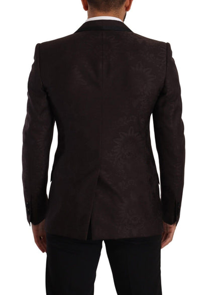 Blazer de un solo pecho con elegancia siciliana