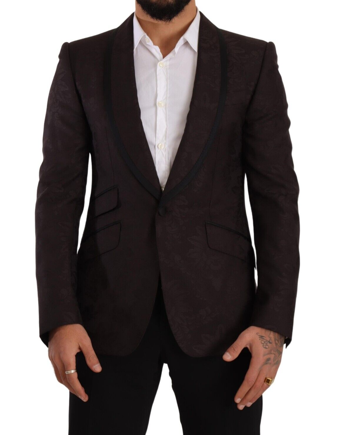 Blazer de un solo pecho con elegancia siciliana