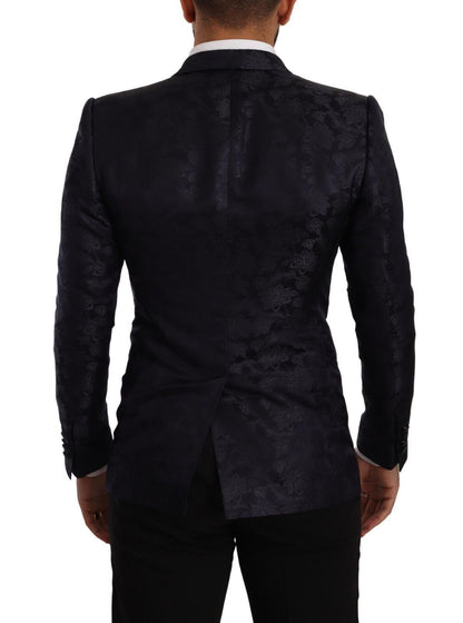 Elegante blazer formal MARTINI azul oscuro