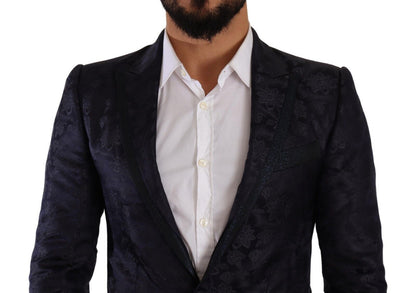 Elegante blazer formal MARTINI azul oscuro