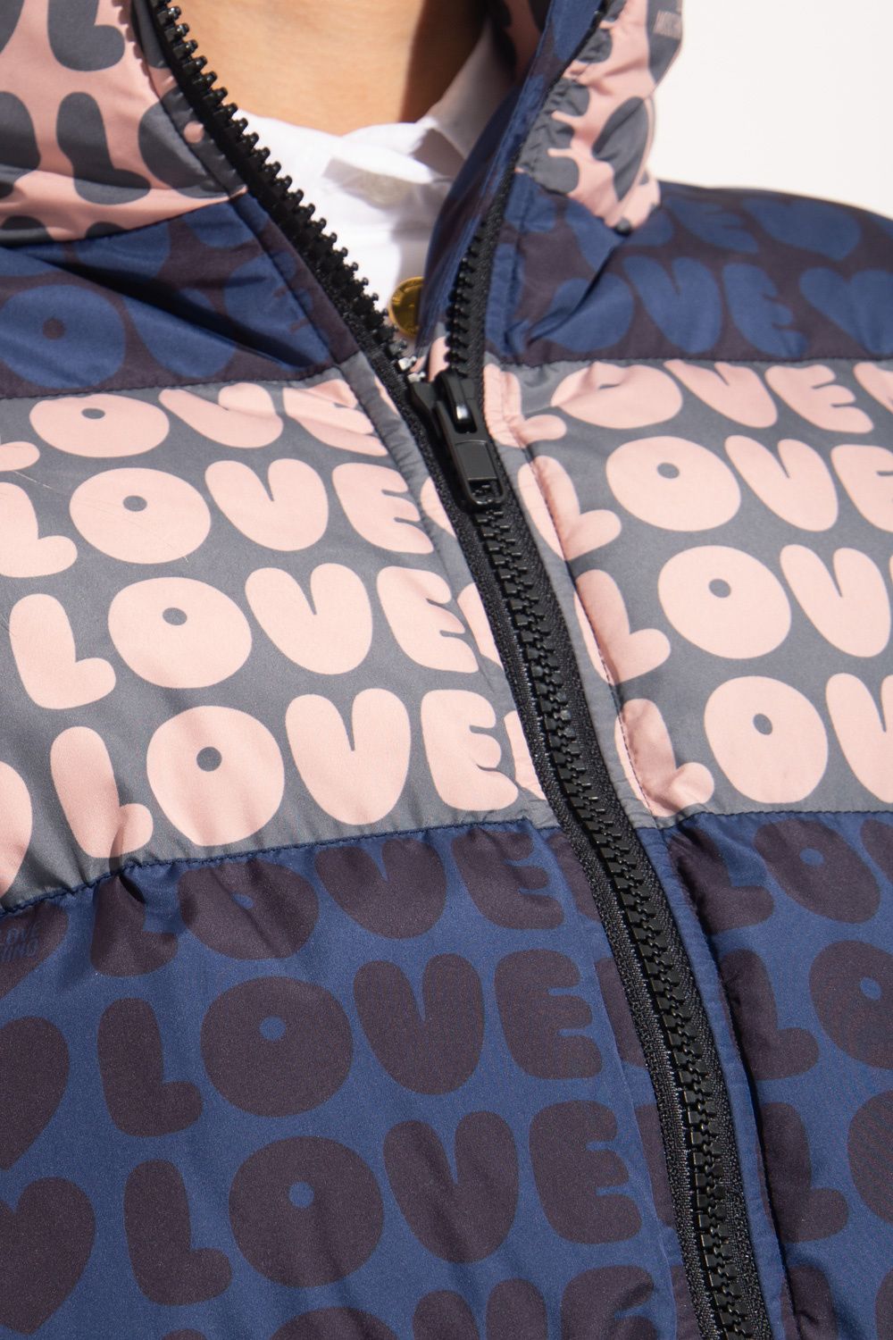 Chaqueta de poliéster multicolor para mujer