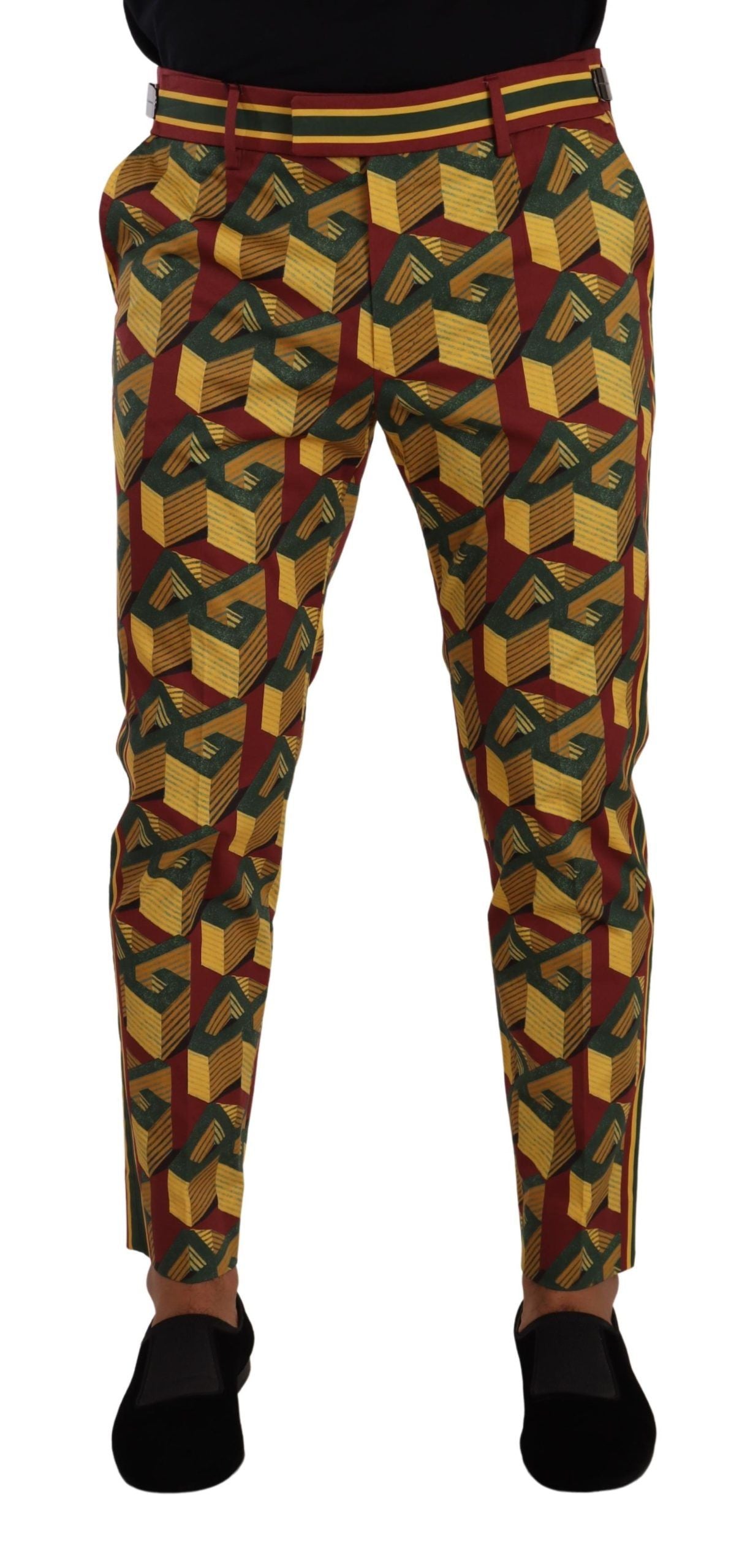 Pantalones cónicos elegantes multicolores para hombre