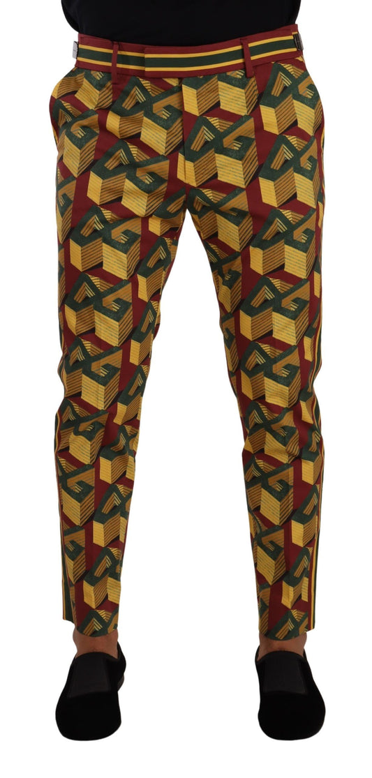 Pantalones cónicos elegantes multicolores para hombre