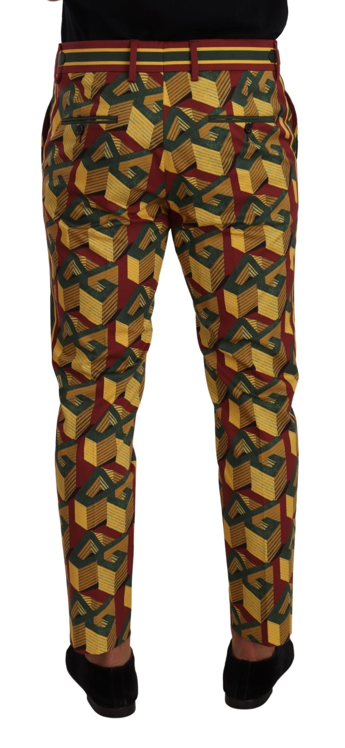 Pantalones cónicos elegantes multicolores para hombre