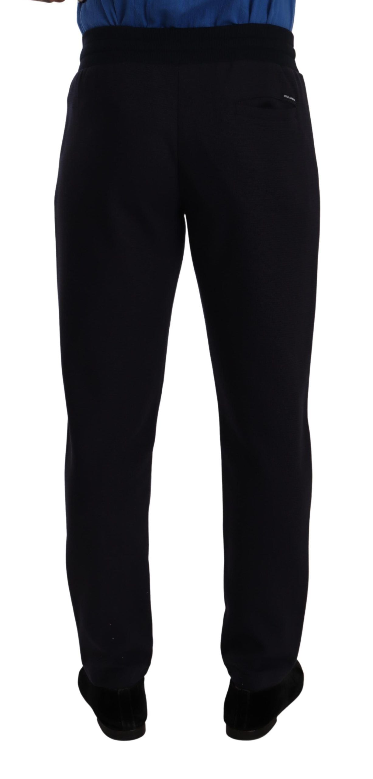 Pantalones deportivos azules elegantes para hombre