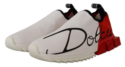 Elegantes zapatillas Sorrento en blanco