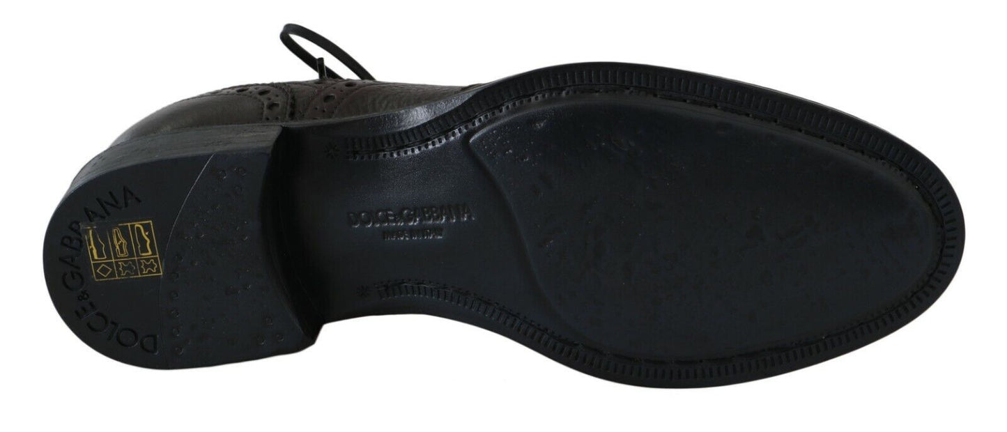 Elegantes zapatos de vestir Derby con punta de ala