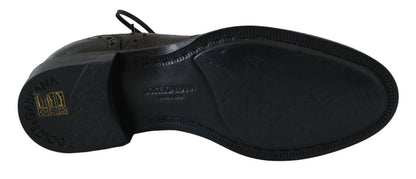Elegantes zapatos de vestir Derby con punta de ala