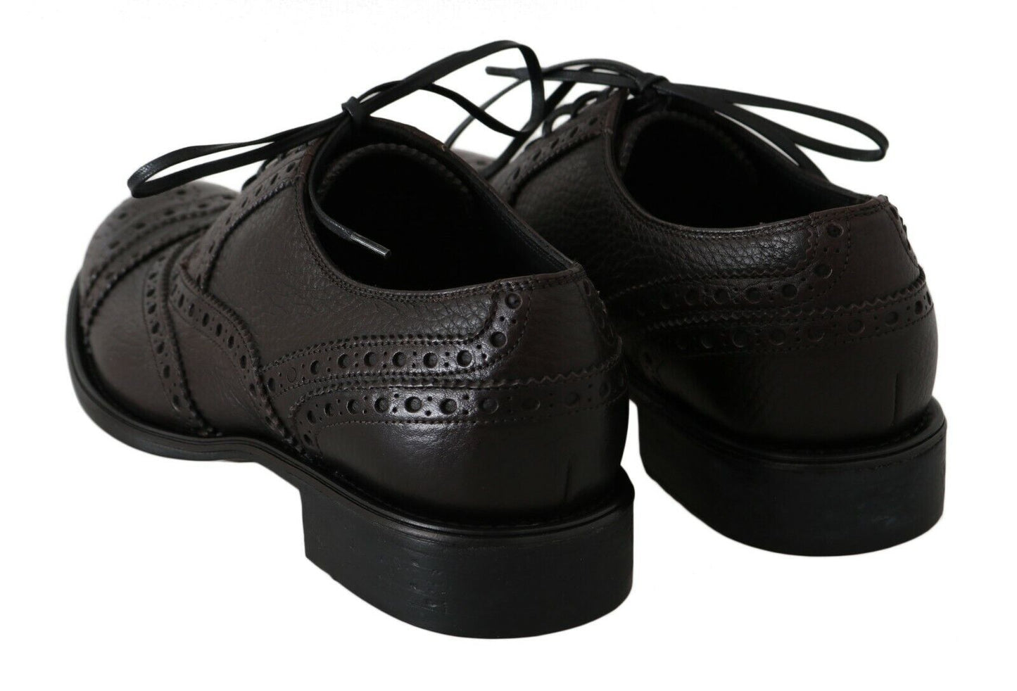 Elegantes zapatos de vestir Derby con punta de ala