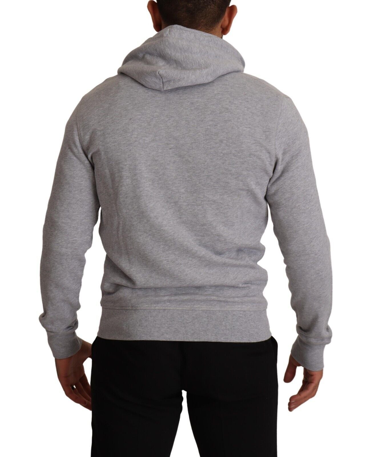 Elegante suéter Hackett con capucha y cremallera completa