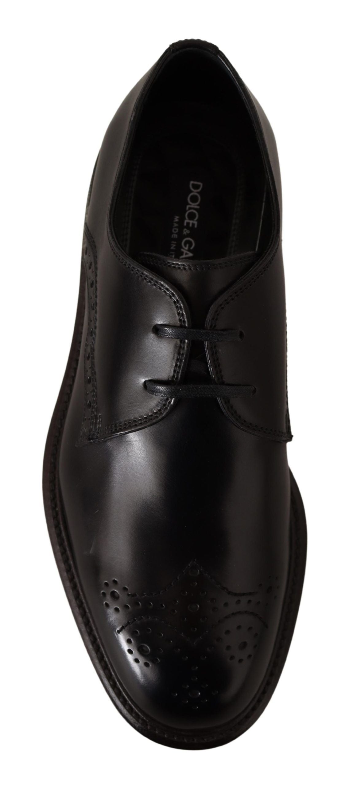 Elegantes zapatos de vestir Derby negros