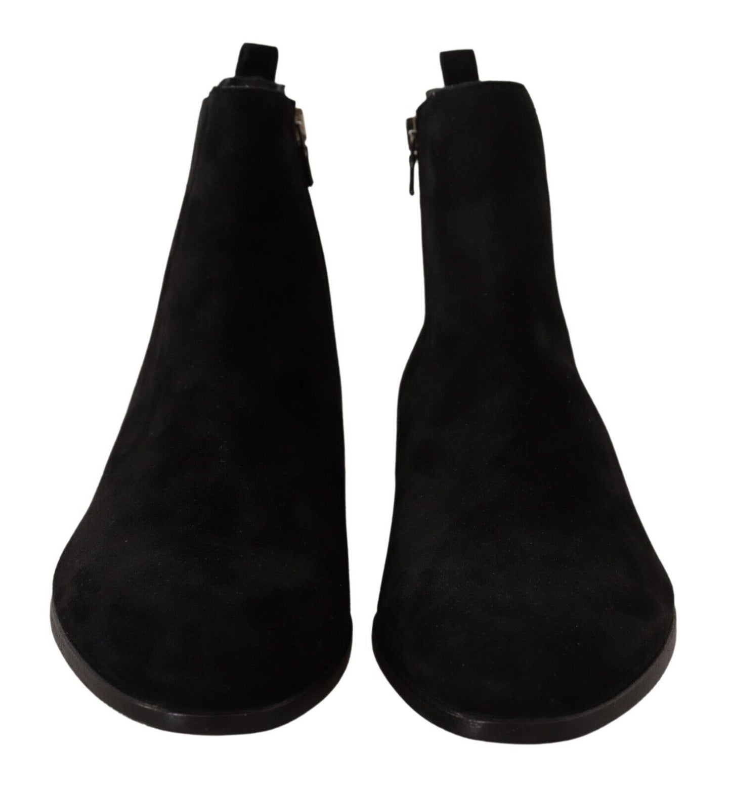 Elegantes botas Chelsea de piel de ante