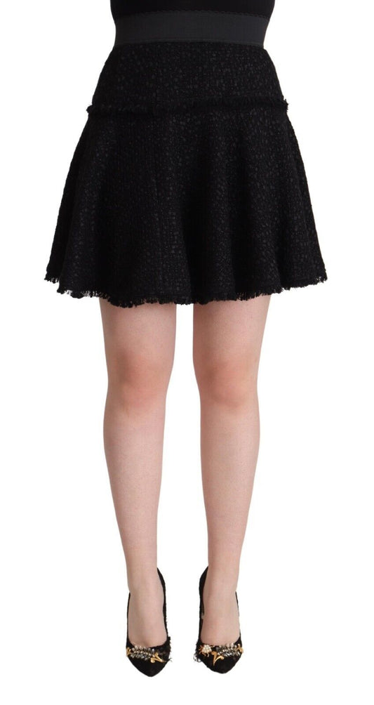 Elegante minifalda de punto de corte A