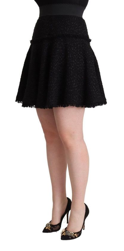 Elegante minifalda de punto de corte A