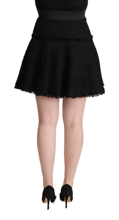 Elegante minifalda de punto de corte A