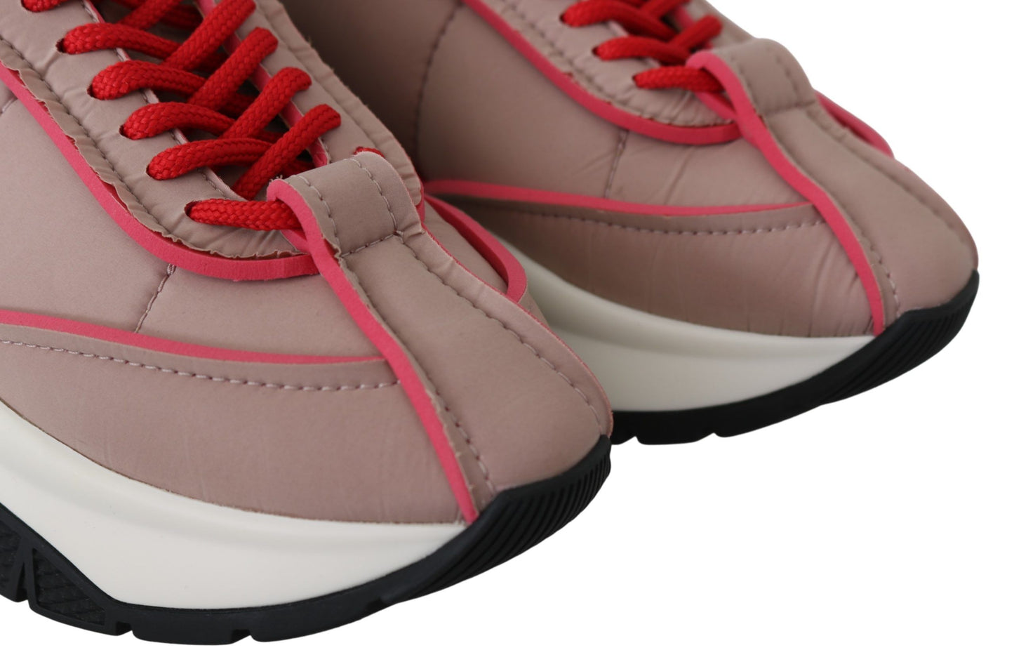 Zapatillas acolchadas elegantes de color rosa ballet