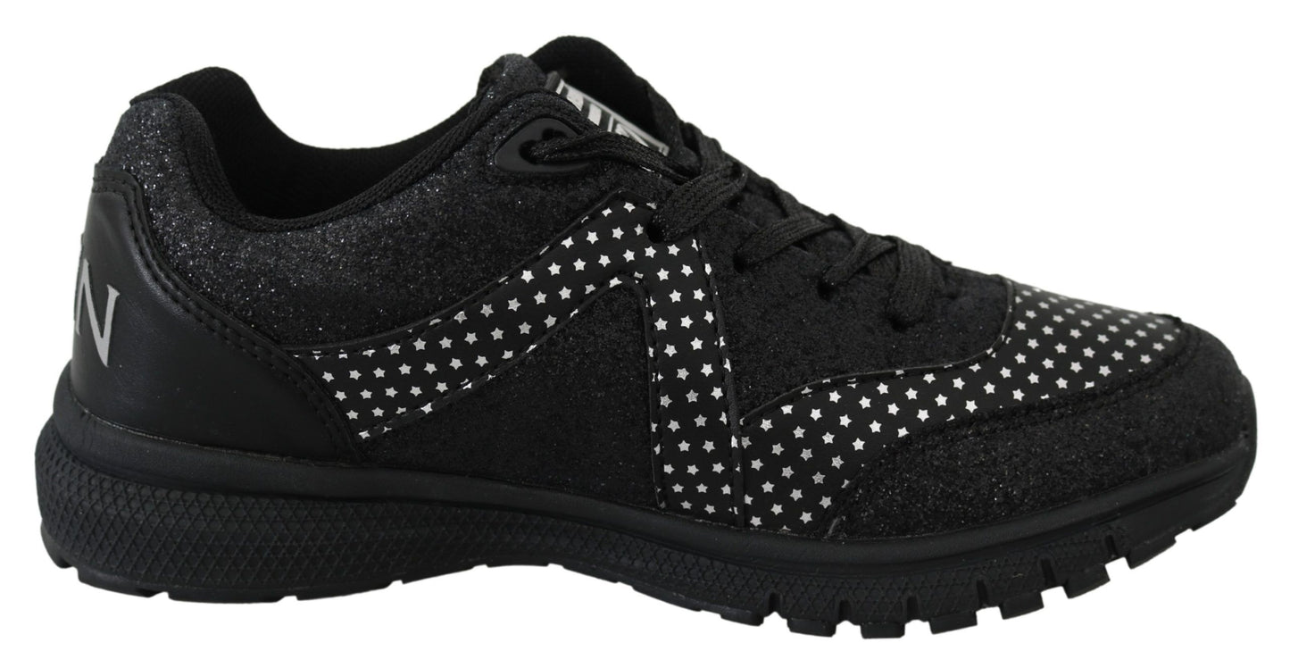 Elegantes zapatillas deportivas negras Jasmines Runner