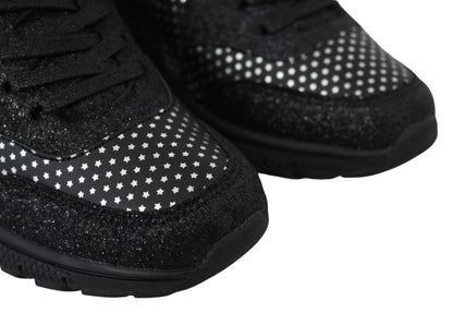 Elegantes zapatillas deportivas negras Jasmines Runner