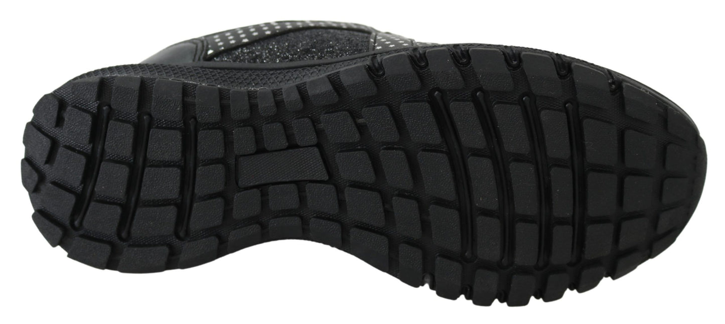 Elegantes zapatillas deportivas negras Jasmines Runner