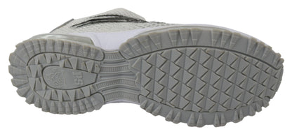Zapatillas deportivas Gretel plateadas y glamurosas