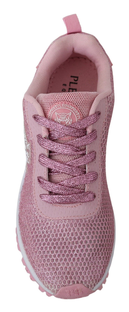 Zapatillas elegantes de alta costura en color rosa empolvado