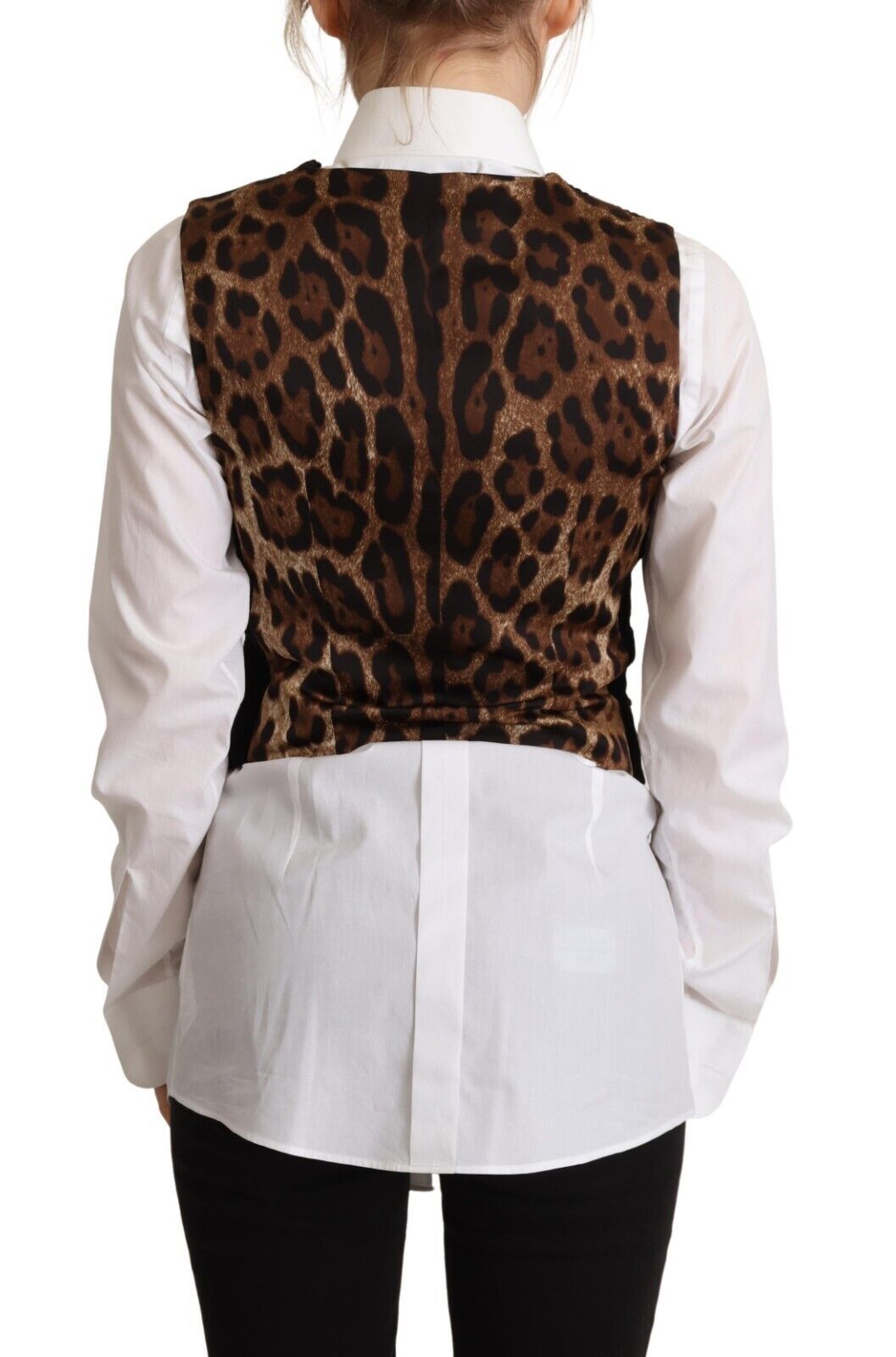 Elegante top sin mangas con cuello en V