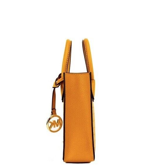 Bolso bandolera Mercer XS Honeycomb Gold Signature de PVC North South