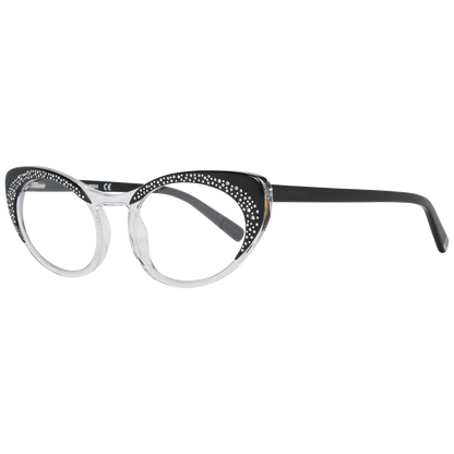 Gafas de diseño elegantes de montura completa en negro
