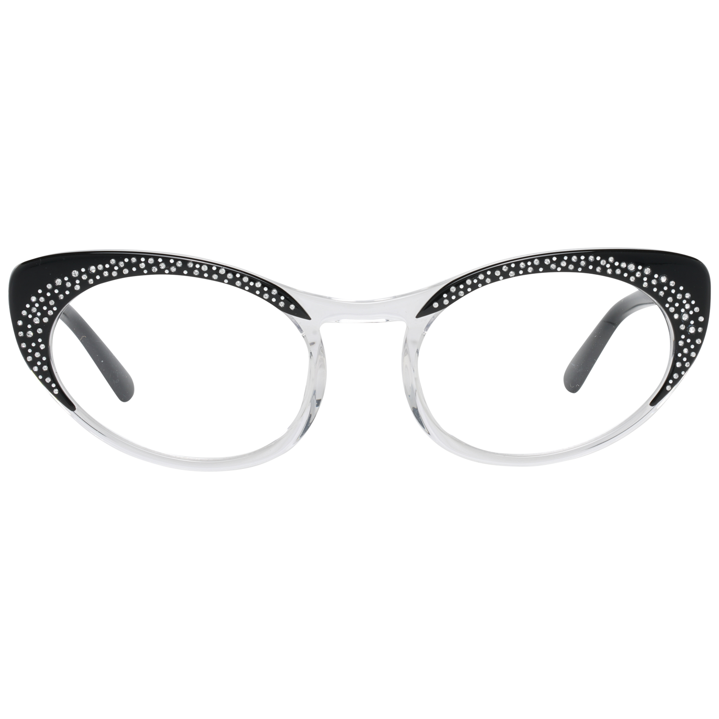 Gafas de diseño elegantes de montura completa en negro