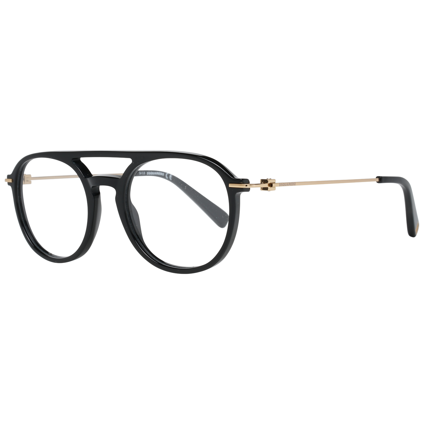 Gafas de diseño elegantes de montura completa en negro