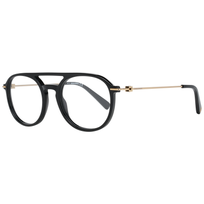 Gafas de diseño elegantes de montura completa en negro