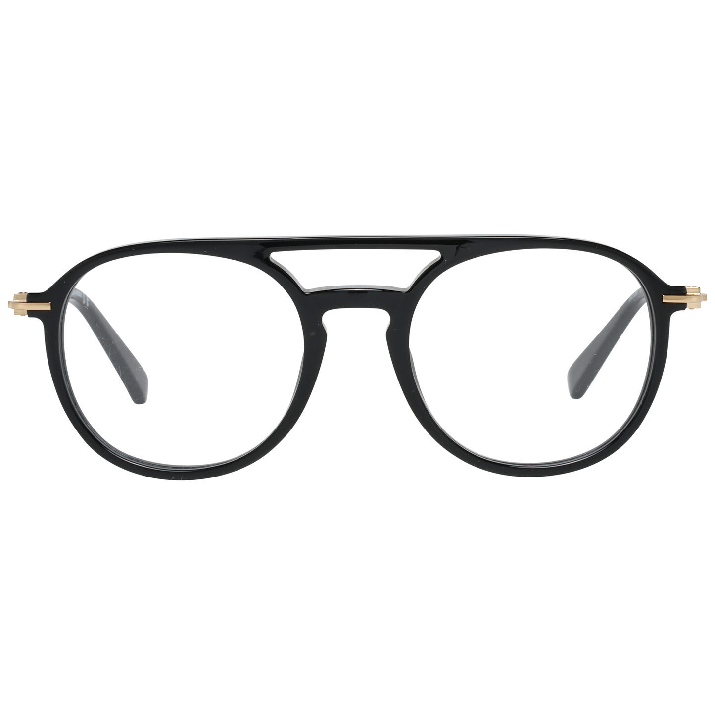 Gafas de diseño elegantes de montura completa en negro