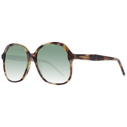 Gafas de sol elegantes con degradado de mariposa