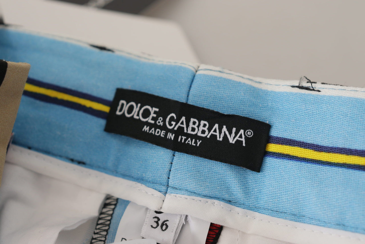 Pantalones elegantes de rayas de cintura alta