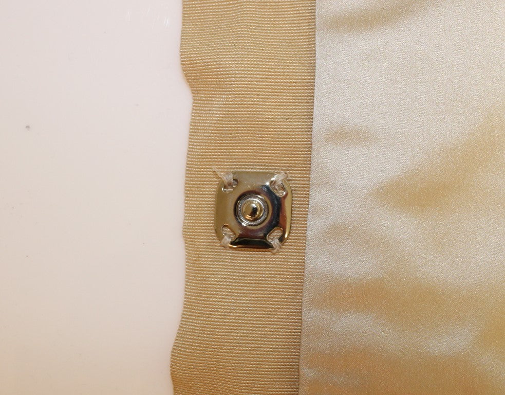 Bufanda exclusiva de piel de visón beige